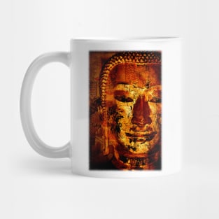 The Lord Buddha - Abstract Illustration Of The Face Of The Lord Mug